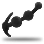 OHMAMA - GEBOGENER SILIKON-ANALSTECKER 13 CM - Vanelion Paradise