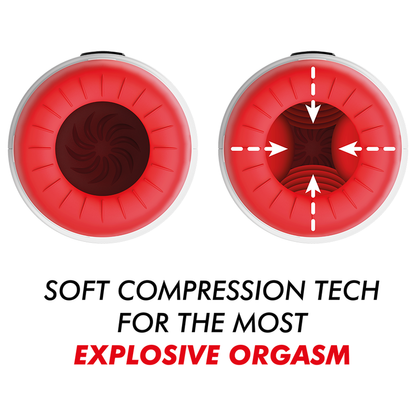 JAMYJOB - ROCKET MASTURBATOR SOFT COMPRESSION TECH UND VIBRATION