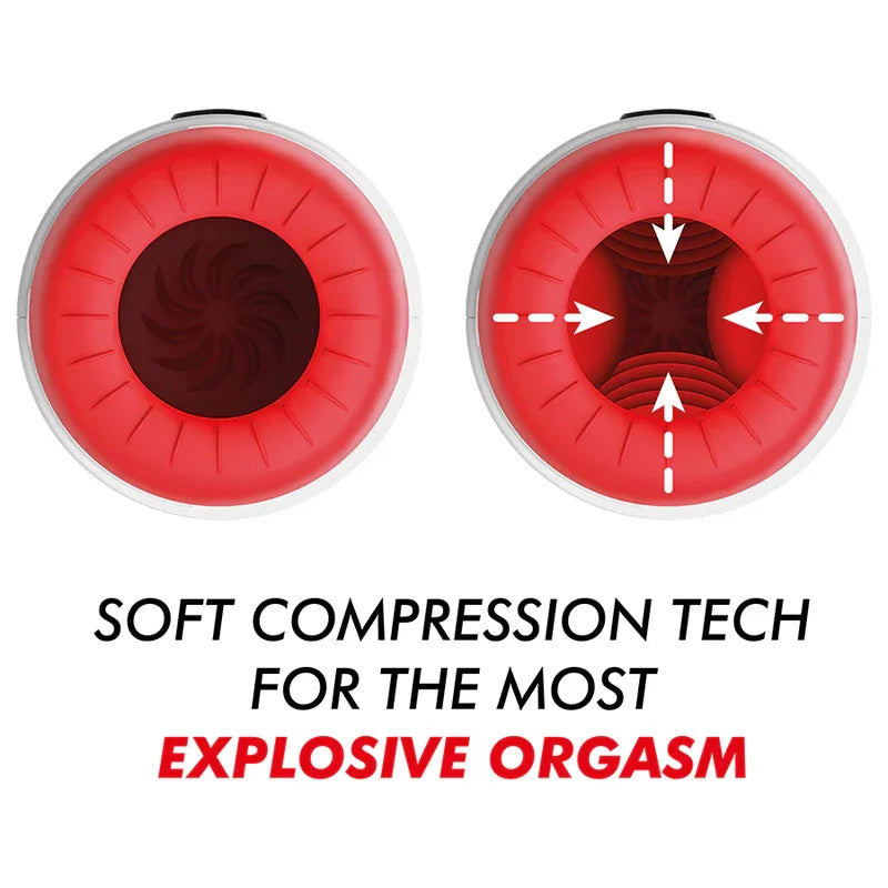 JAMYJOB - ROCKET MASTURBATOR SOFT COMPRESSION TECH UND VIBRATION - Vanelion Paradise