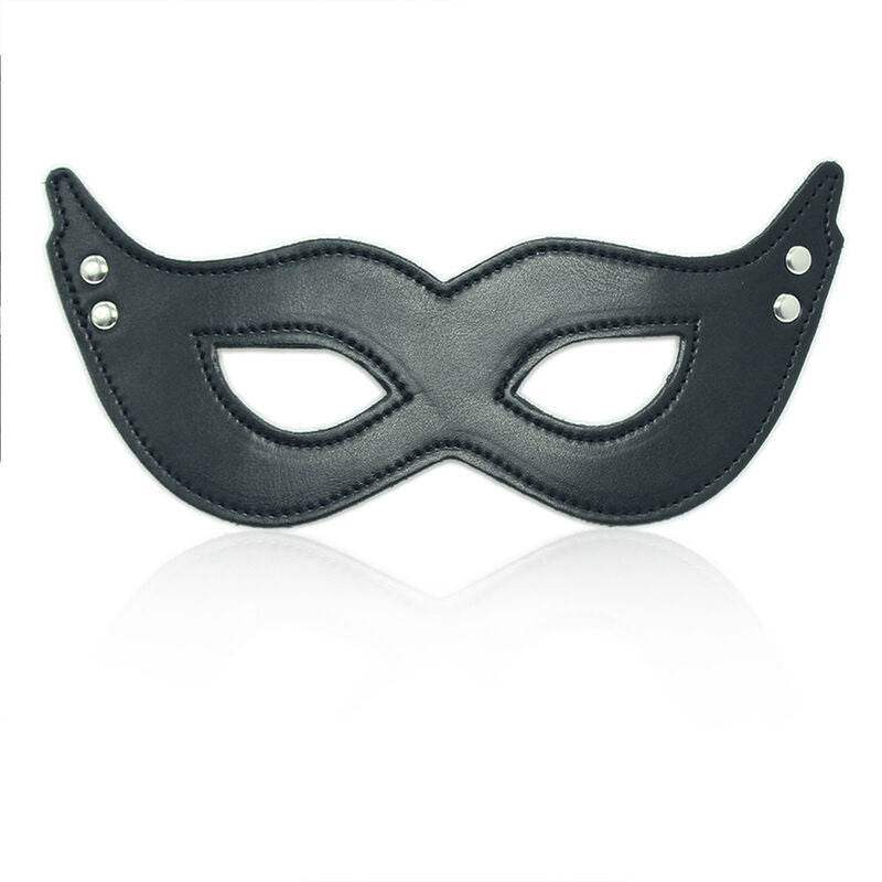 OHMAMA FETISH - PU-MASKE MIT KLEMMEN - Vanelion Paradise