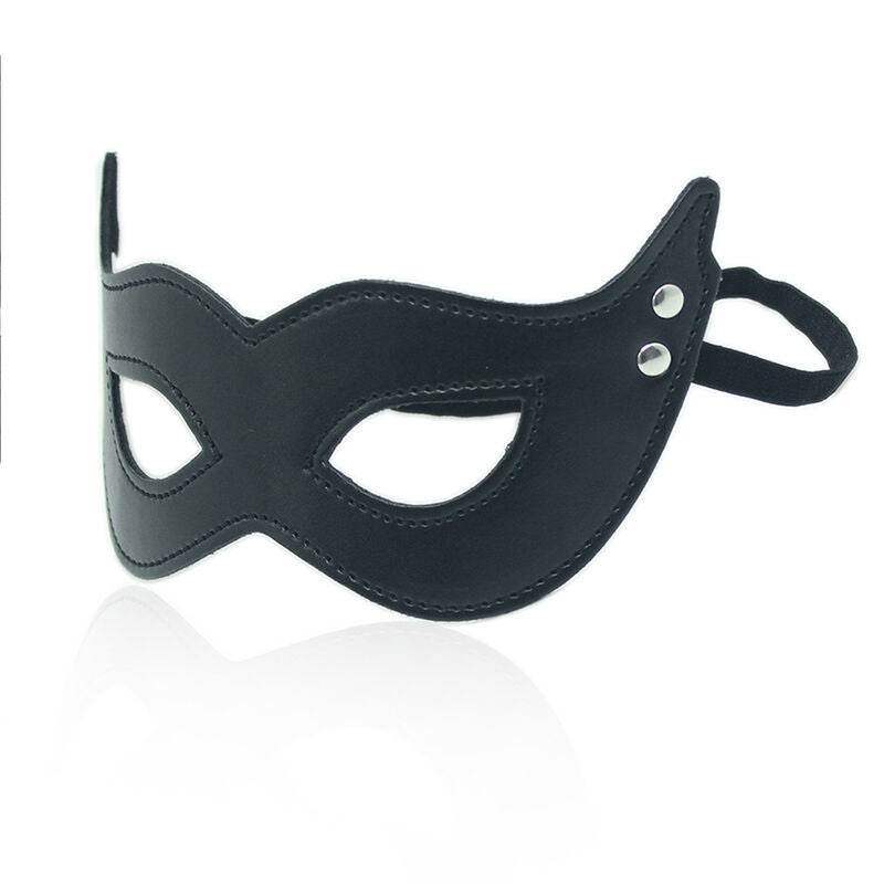 OHMAMA FETISH - PU-MASKE MIT KLEMMEN - Vanelion Paradise