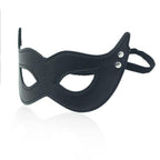 OHMAMA FETISH - PU-MASKE MIT KLEMMEN - Vanelion Paradise