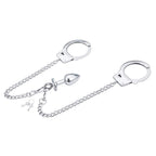 OHMAMA FETISH - HANDSCHELLEN MIT METALL UND STECKER - Vanelion Paradise