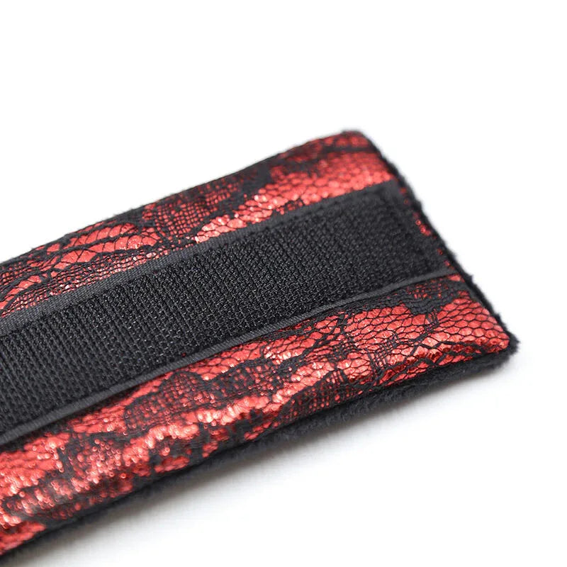 OHMAMA FETISH - HANDSCHELLEN AUS SAMT MIT NYLONBAND - Vanelion Paradise