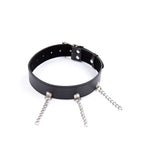 OHMAMA FETISH - FETISCH-HALSKETTE MIT RINGEN - Vanelion Paradise