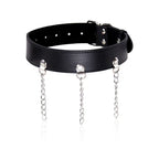 OHMAMA FETISH - FETISCH-HALSKETTE MIT RINGEN - Vanelion Paradise