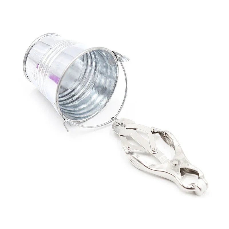 OHMAMA FETISCH NIPPELKLEMMEN MIT EIMER - Vanelion Paradise