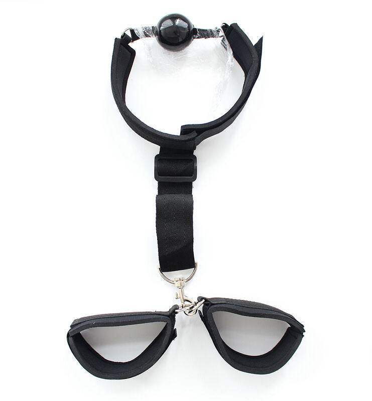 OHMAMA FETISH - NEOPREN KNEBEL MIT HANDMANSCHETTEN - Vanelion Paradise