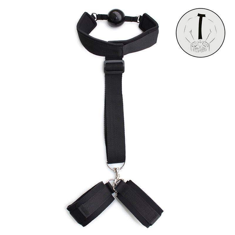 OHMAMA FETISH - NEOPREN KNEBEL MIT HANDMANSCHETTEN - Vanelion Paradise