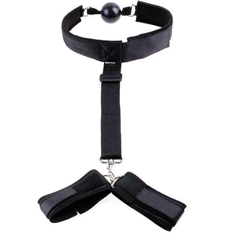 OHMAMA FETISH - NEOPREN KNEBEL MIT HANDMANSCHETTEN - Vanelion Paradise