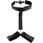 OHMAMA FETISH - NEOPREN KNEBEL MIT HANDMANSCHETTEN - Vanelion Paradise