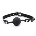 OHMAMA Silikon-Ballgag mit Schloss – verstellbar & körpersicher - Vanelion Paradise