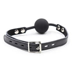 OHMAMA Silikon-Ballgag mit Schloss – verstellbar & körpersicher - Vanelion Paradise