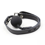 OHMAMA Silikon-Ballgag mit Schloss – verstellbar & körpersicher - Vanelion Paradise