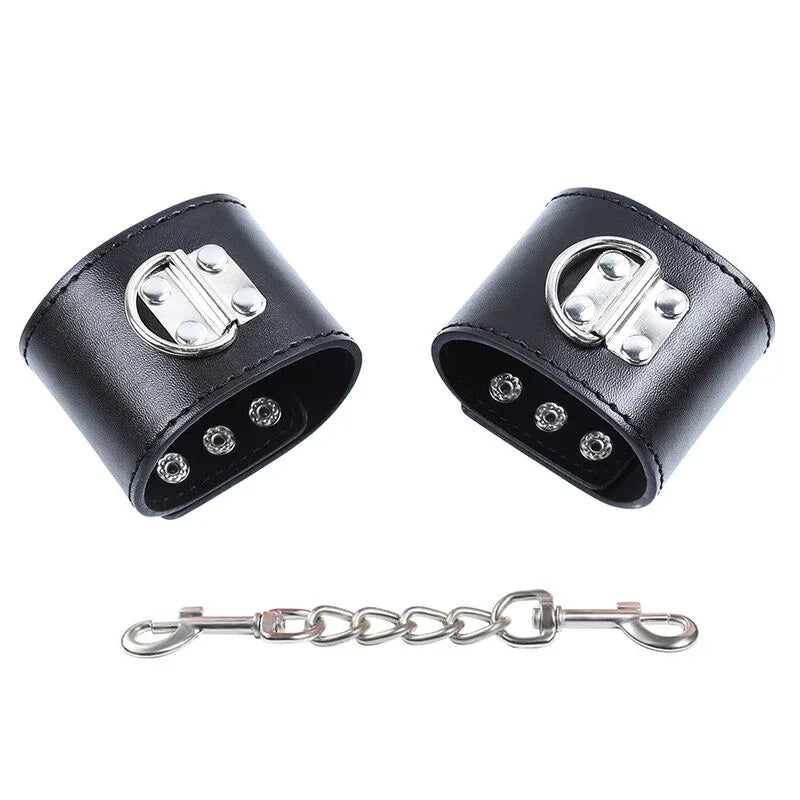 OHMAMA FETISH - HANDGELENKFÜHREN AUS METALL MIT SCHNAPPBEFESTIGUNG - Vanelion Paradise