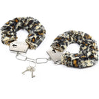 OHMAMA FETISH - SAMT FURLINED METALL HANDGELENK-MANSCHETTEN - Vanelion Paradise