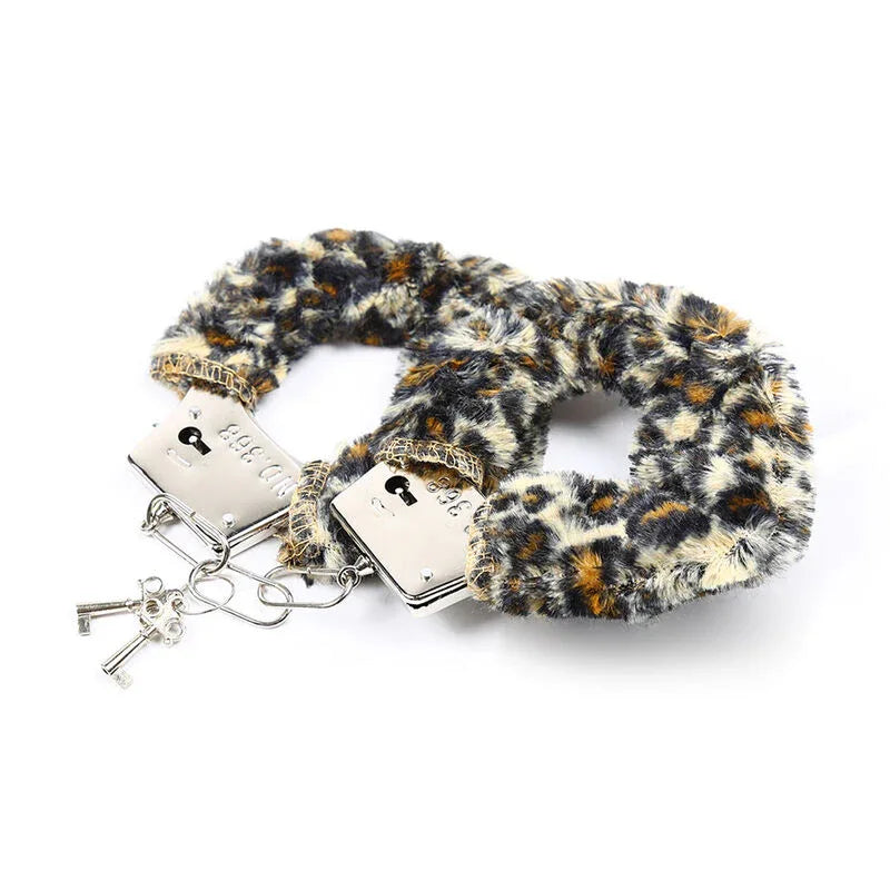 OHMAMA FETISH - SAMT FURLINED METALL HANDGELENK-MANSCHETTEN - Vanelion Paradise