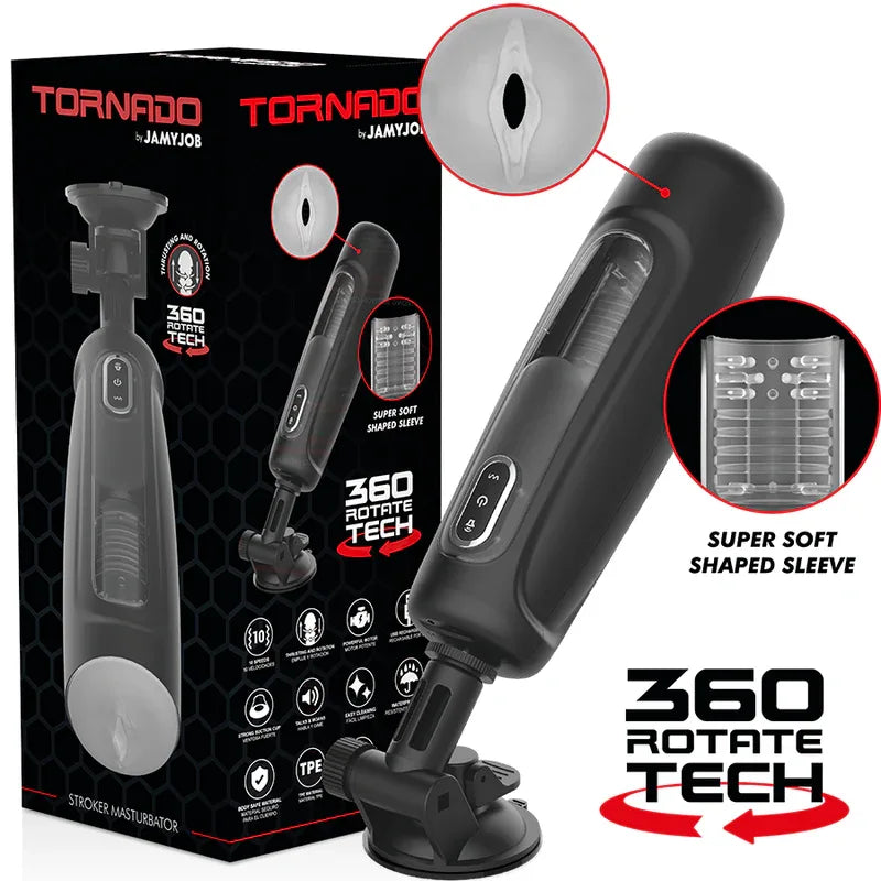 JAMYJOB - TORNADO 360 ROTATE TECH STROKER - Vanelion Paradise