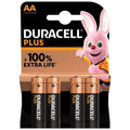 DURACELL - PLUS POWER 100 ALKALINE BATTERIE AA LR6 4 EINHEIT - Vanelion Paradise