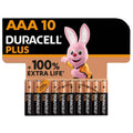 DURACELL - PLUS POWER 100 ALKALINE BATTERIE AAA LR03 10 EINHEIT - Vanelion Paradise