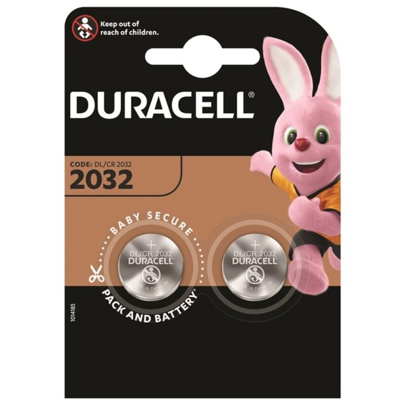 DURACELL - KNOPFBATTERIE LITIO CR2032 3V 2 EINHEIT - Vanelion Paradise