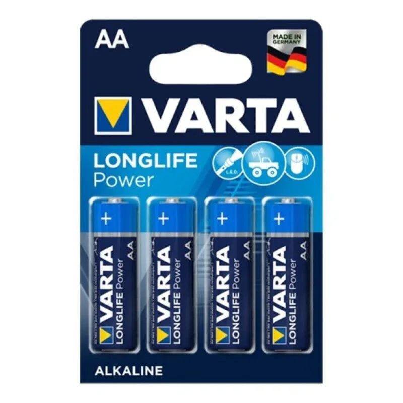 VARTA - LONGLIFE POWER ALKALIBATTERIE AA LR6 4 EINHEIT - Vanelion Paradise