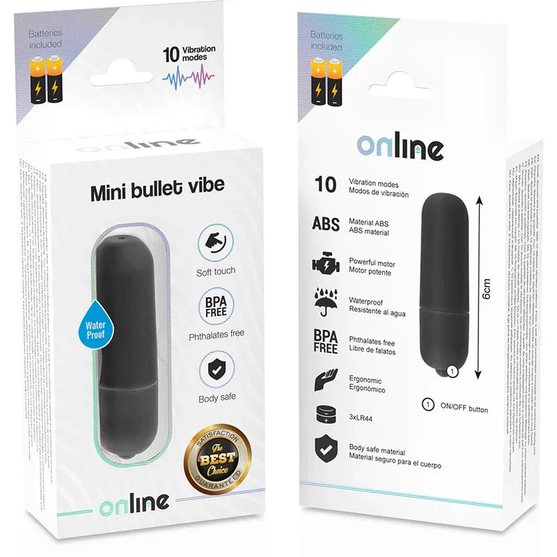 ONLINE - SCHWARZE MINI-VIBRATIONSKUGEL - Vanelion Paradise