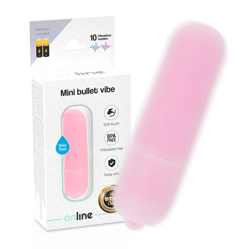 ONLINE Mini Vibrationskugel – 10 Modi, wasserdicht - Vanelion Paradise