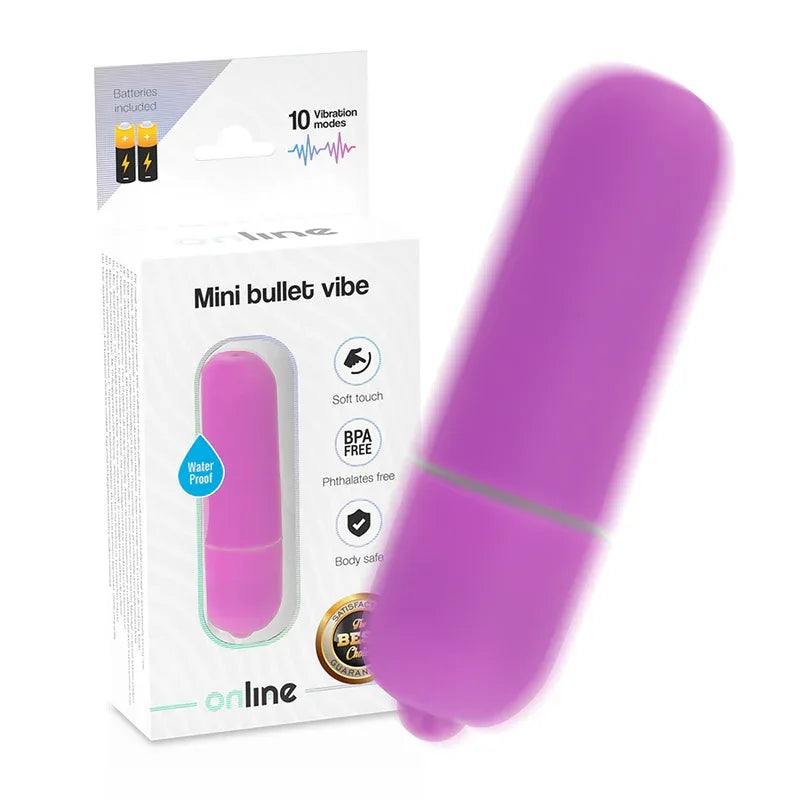 ONLINE - MINI LILA VIBRIERENDE KUGEL - Vanelion Paradise