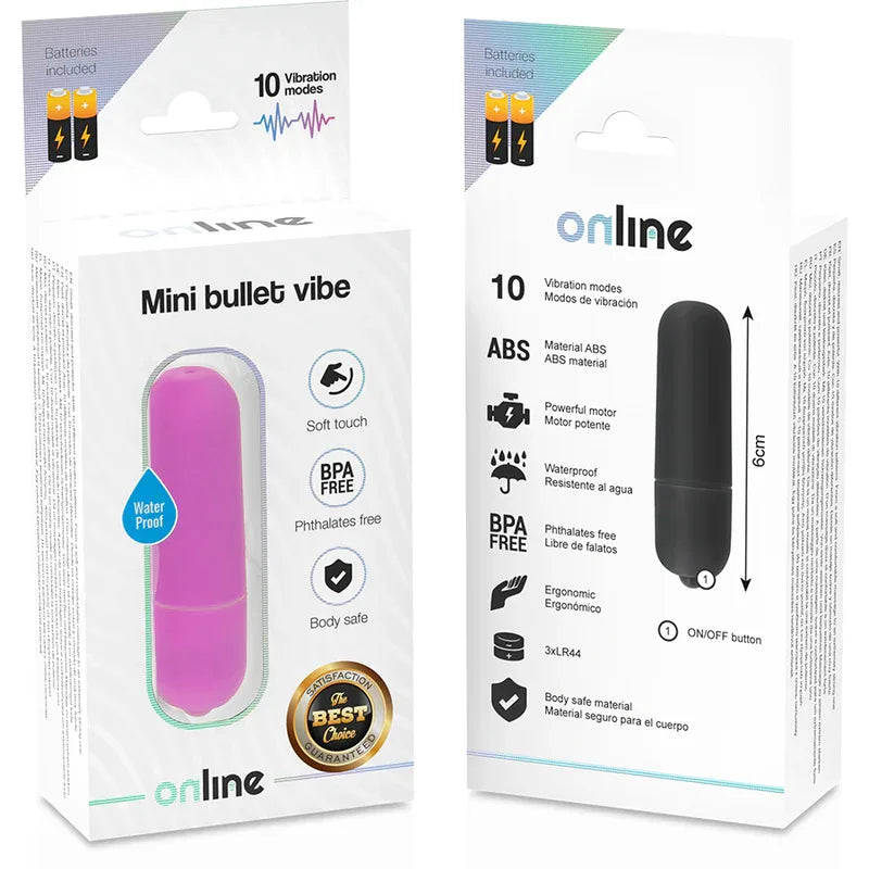 ONLINE - MINI LILA VIBRIERENDE KUGEL - Vanelion Paradise