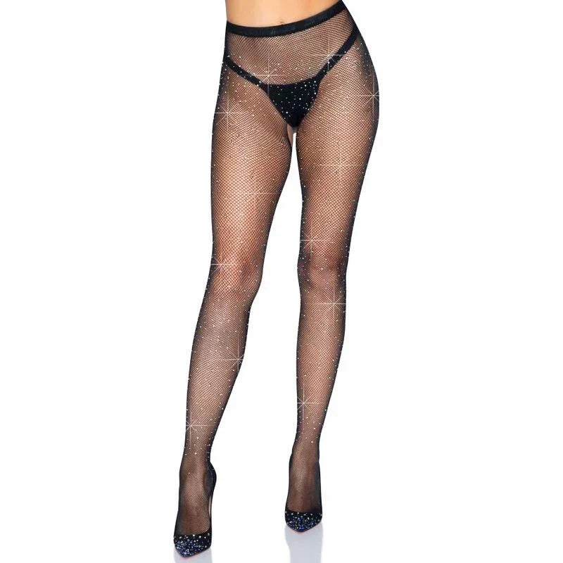 LEG AVENUE - FISCHNETZ-STRUMPFHOSE OHNE TEIL - Vanelion Paradise