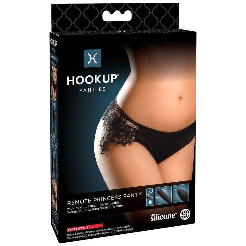 HOOK UP PANTIES - REMOTE PRINCESS PANTY SIZE S/L - Vanelion Paradise