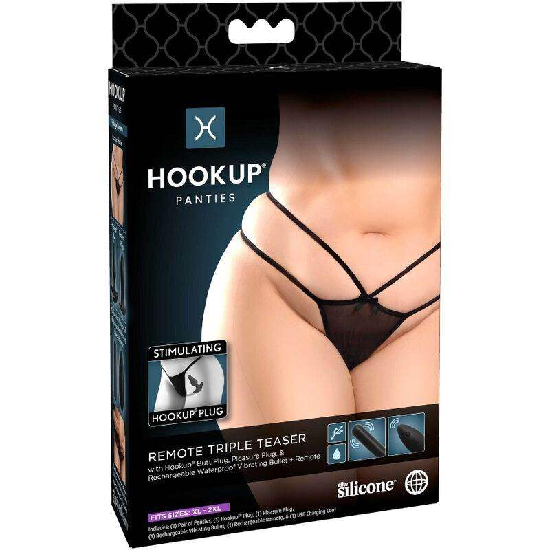 HOOK UP PANTIES - REMOTE TRIPLE TEASER - Vanelion Paradise