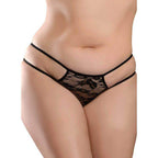 HOOK UP PANTIES - CROTCHLESS PLEASURE PEARLS SIZE XL/XXL - Vanelion Paradise