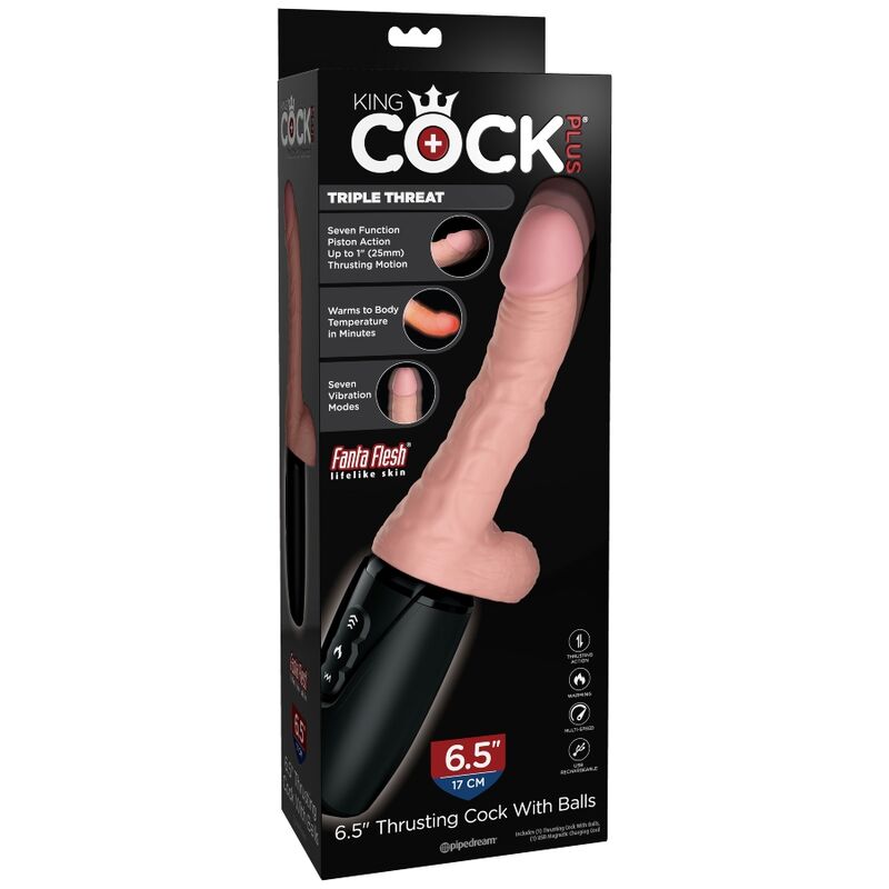 KING COCK - PLUS TRIPLE THREAT HELLER HAUTTON