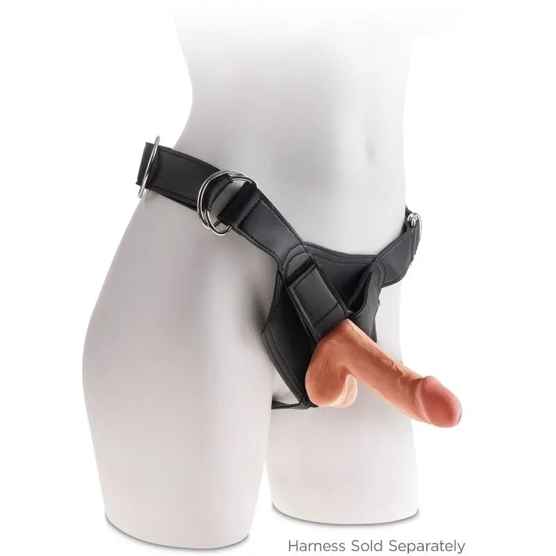 KING COCK - PLUS 3D DILDO MIT EIER 17 CM - Vanelion Paradise
