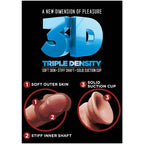 KING COCK - PLUS 3D TRIPLE DENSITY DILDO 18 CM - Vanelion Paradise