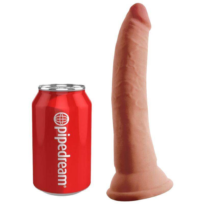 KING COCK - PLUS 3D TRIPLE DENSITY DILDO 18 CM - Vanelion Paradise
