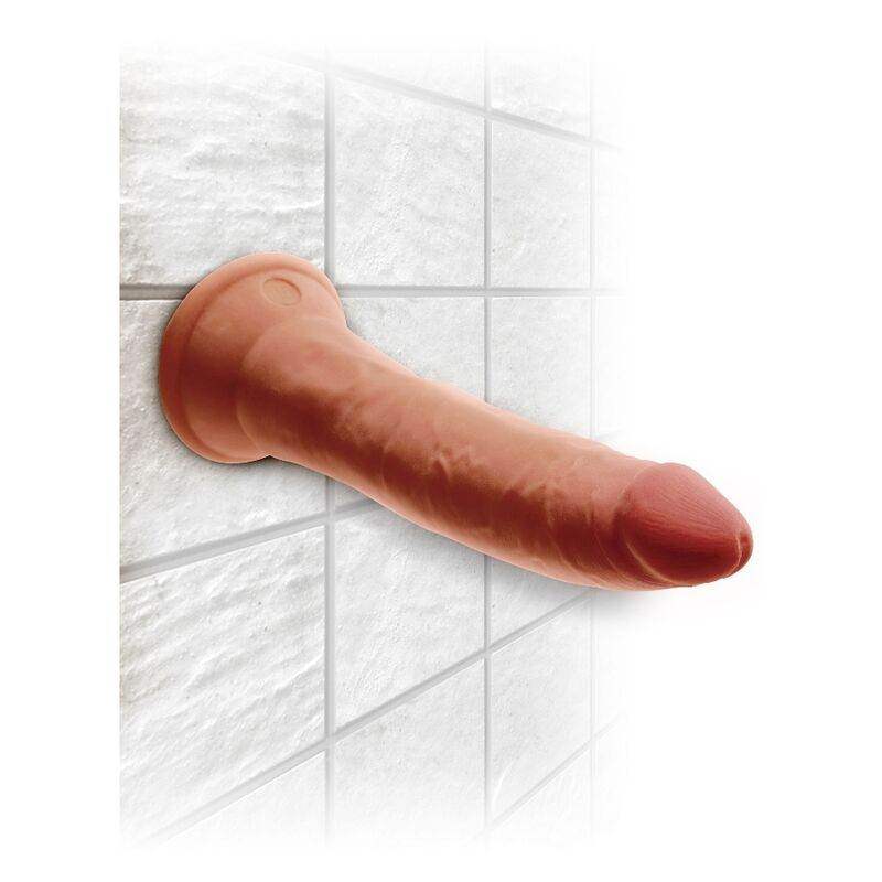 KING COCK - PLUS 3D TRIPLE DENSITY DILDO 18 CM - Vanelion Paradise