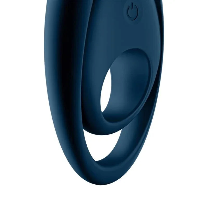 SATISFYER - GLORIOUS DUO RING VIBRATOR BLAU - Vanelion Paradise