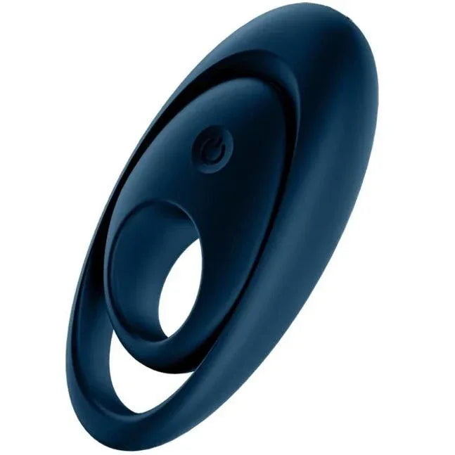 SATISFYER - GLORIOUS DUO RING VIBRATOR BLAU - Vanelion Paradise