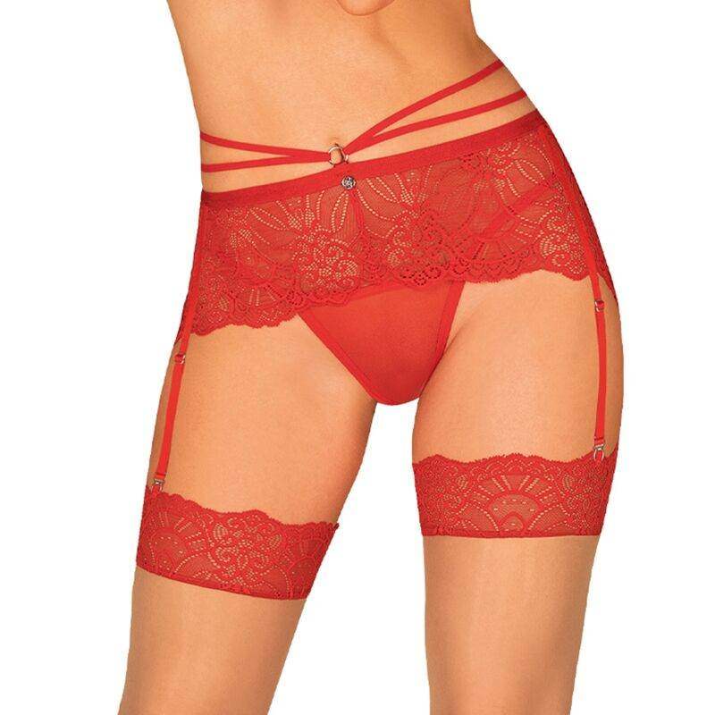 OBSESSIVE - LOVENTY STRUMPFGÜRTEL L/XL - Vanelion Paradise