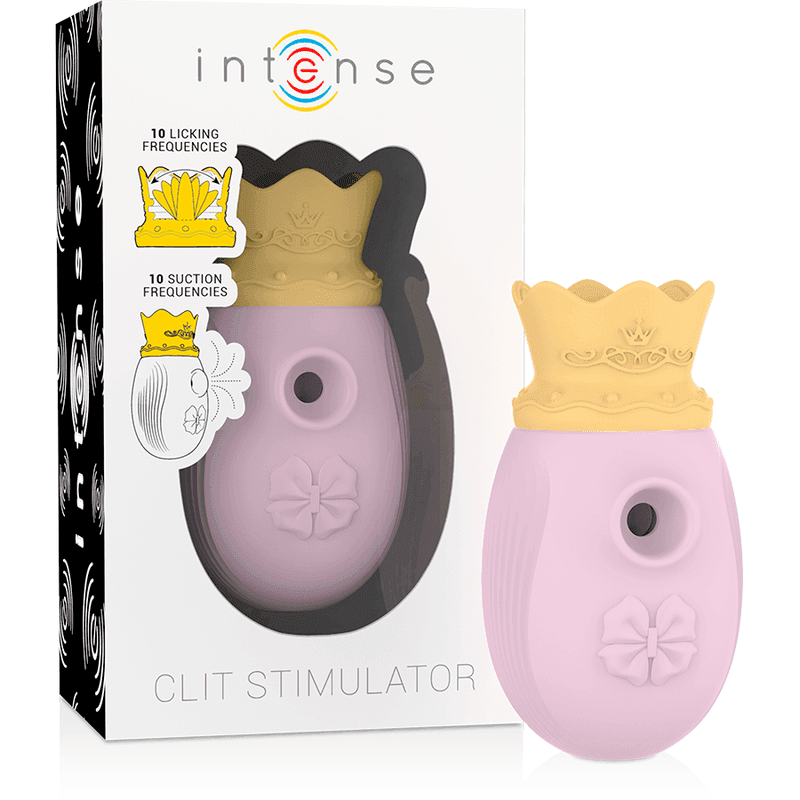 INTENSE - CLIT STIMULATOR 10 LECK- UND SAUGFREQUENZEN - PINK - Vanelion Paradise