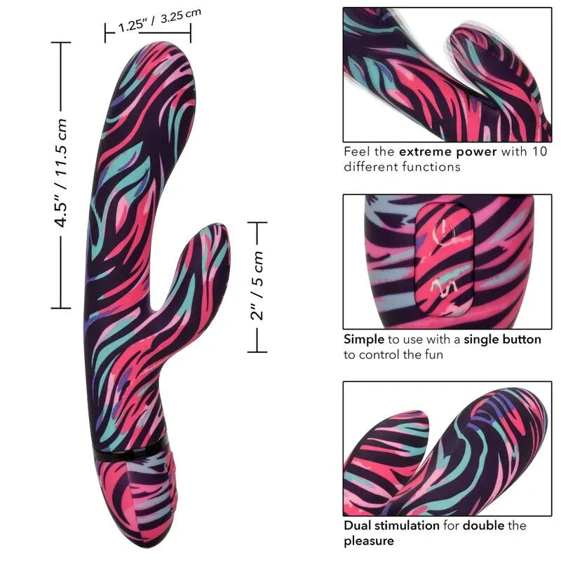 CALEXOTICS - MENAGE A MOI DUAL WAND VIBRATOR - Vanelion Paradise