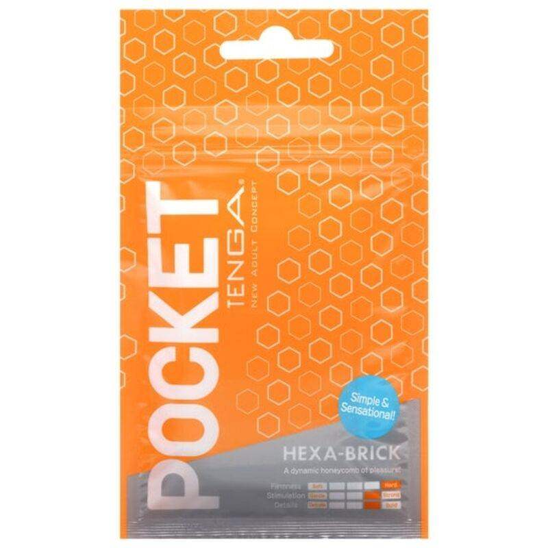 TENGA - HEXA-BRICK-MASTURBATOR-TASCHE - Vanelion Paradise