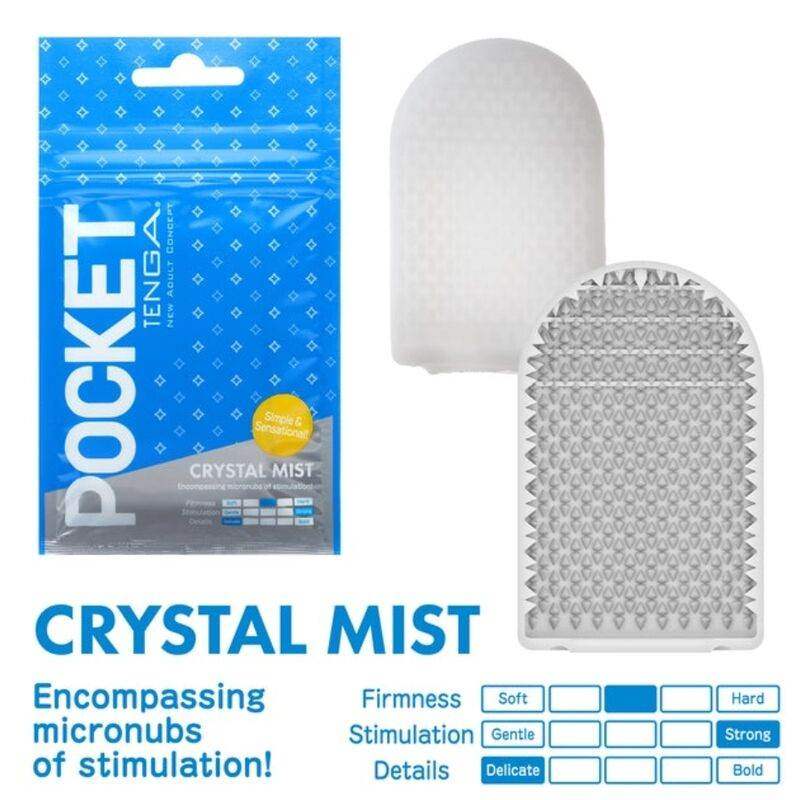 TENGA - CRYSTAL MIST POCKET MASTURBADOR - Vanelion Paradise
