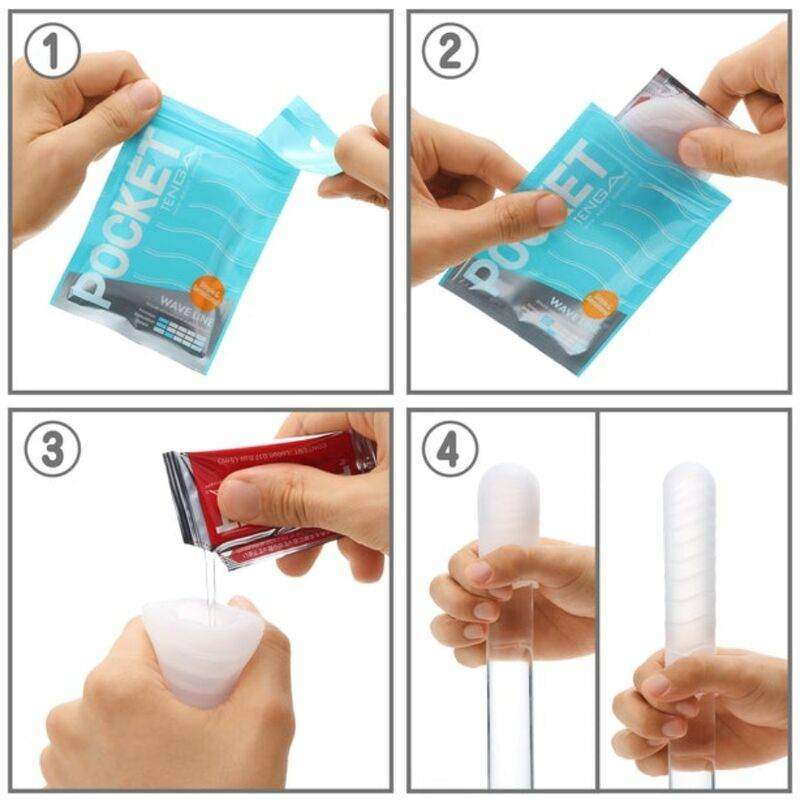 TENGA - SPARK BEARDS POCKET MASTURBATOR - Vanelion Paradise