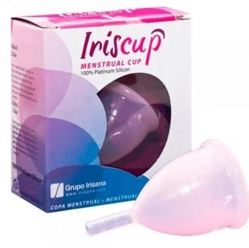 IRISCUP - KLEINER ROSA MONATSBECHER A + KOSTENLOSER STERILISATORBEUTEL - Vanelion Paradise