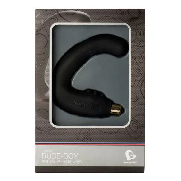 ROCKS-OFF - RUDE-BOY MNNLICHES G-SPOT-MASSAGER 7 V SCHWARZ - Vanelion Paradise