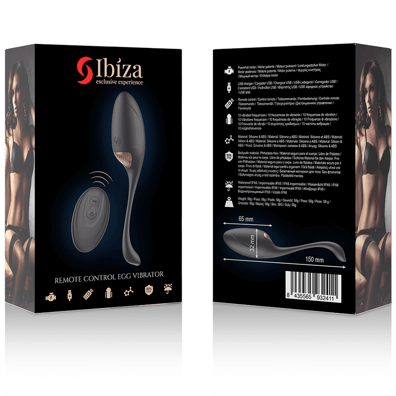 IBIZA - LEISTUNGSSTARKER EIERVIBRATOR MIT FERNBEDIENUNG - Vanelion Paradise